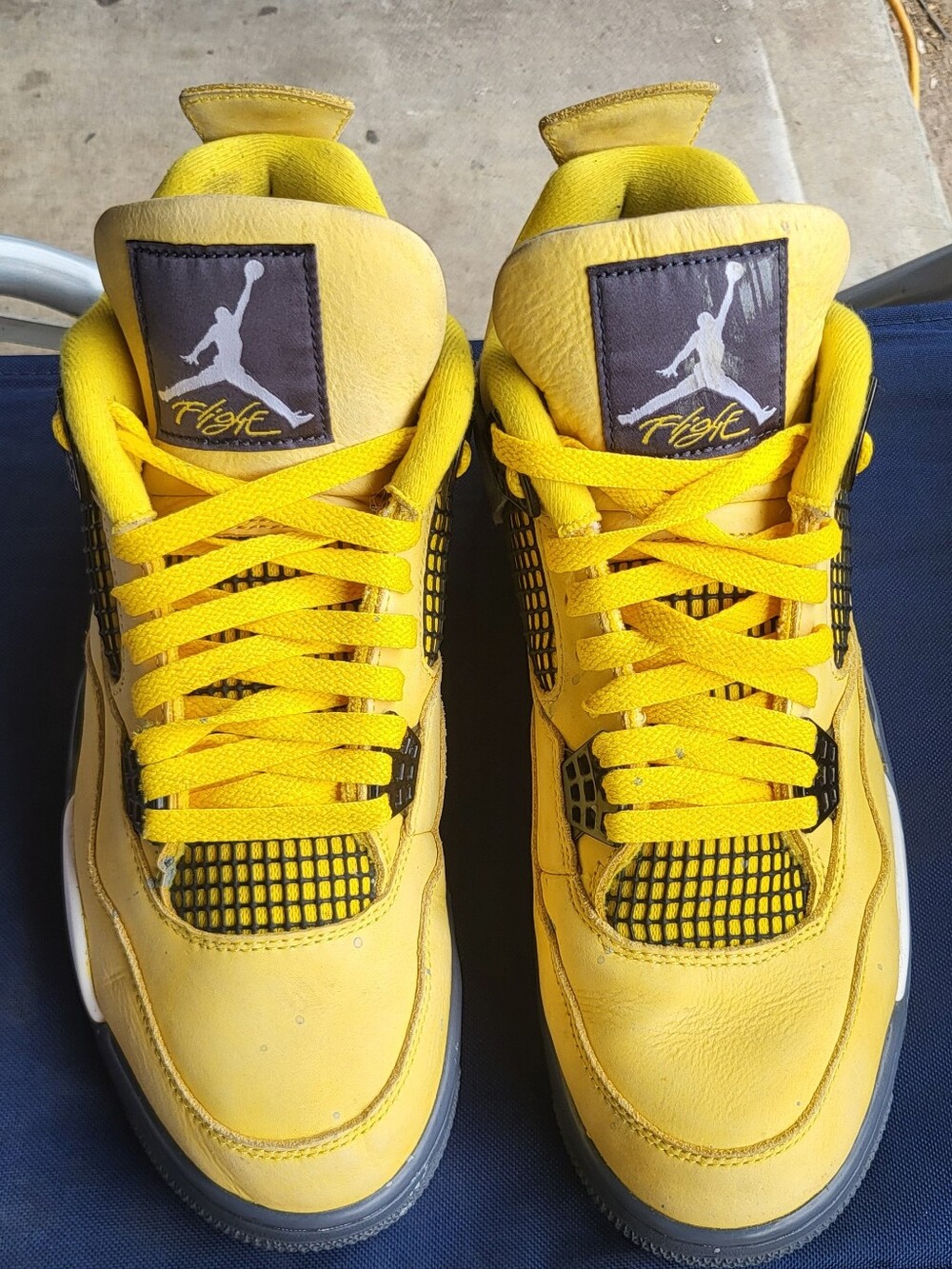 Jordan Flight Retro Men's Sneakers in Yellow